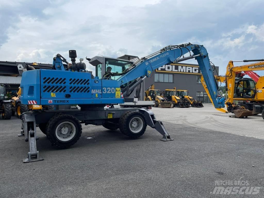 Terex FUCHS 320 Ratasekskavaatorid