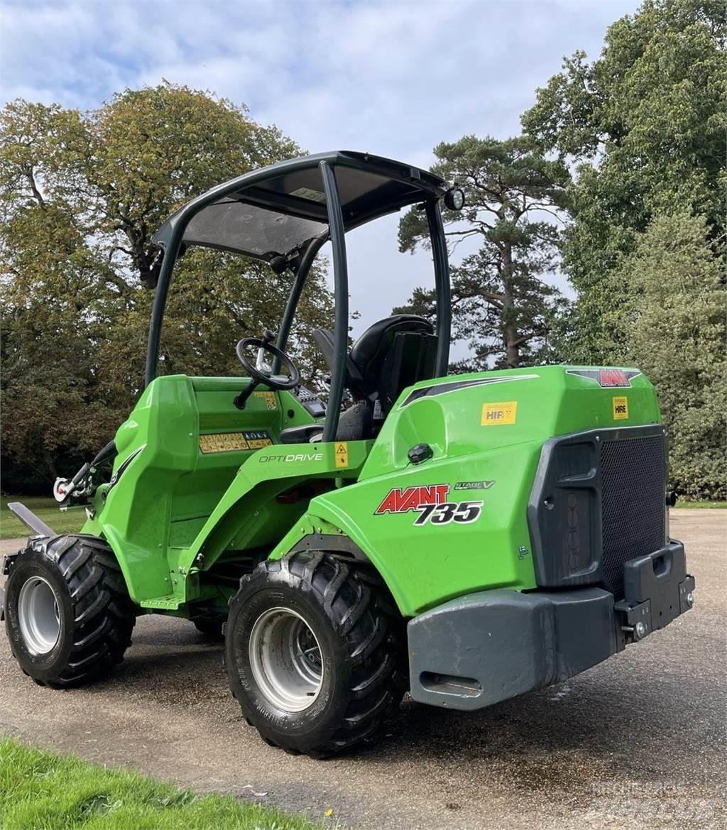 Avant 735 Rataslaadurid