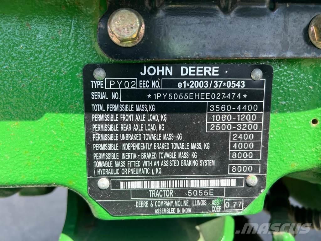 John Deere 5055E Traktorid