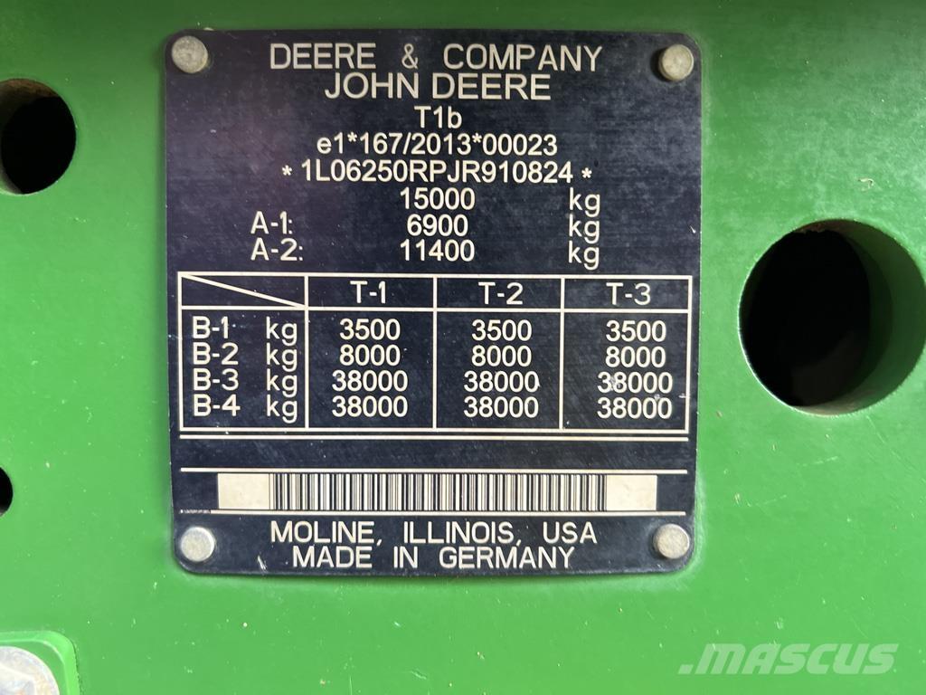 John Deere 6250R Traktorid