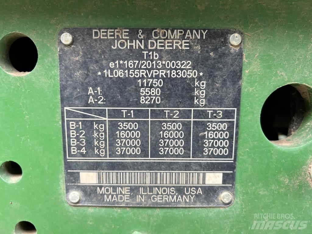 John Deere 6R155 Muud põllumajandusmasinad