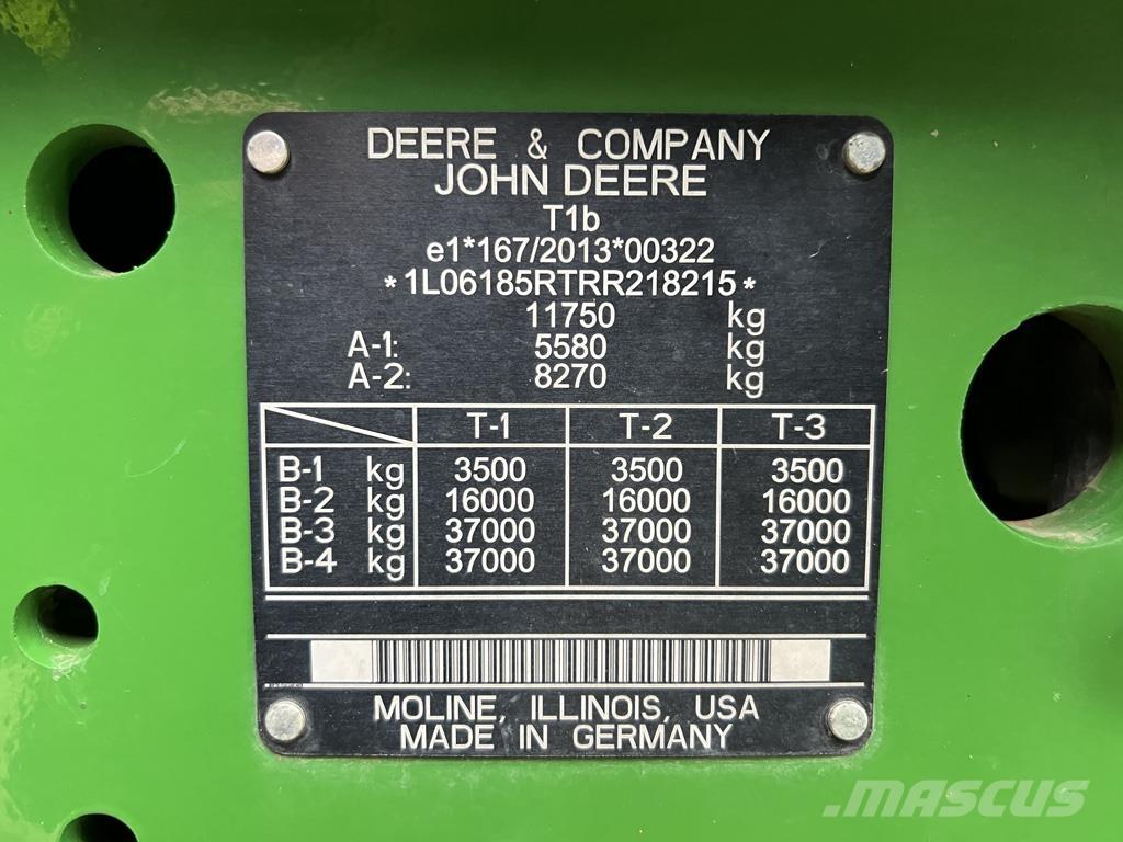 John Deere 6R185 Traktorid
