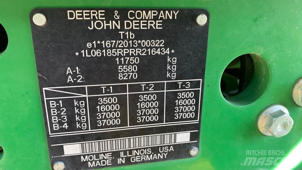 John Deere 6R185 Traktorid