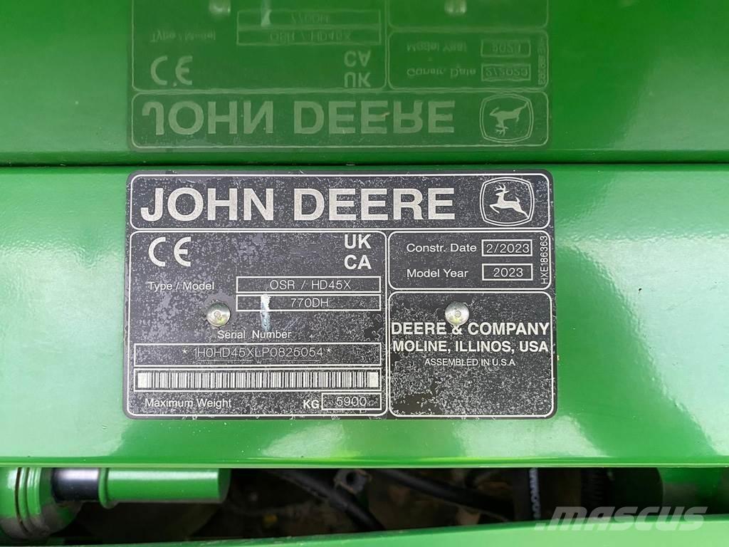 John Deere HDX45 Teraviljakombainid