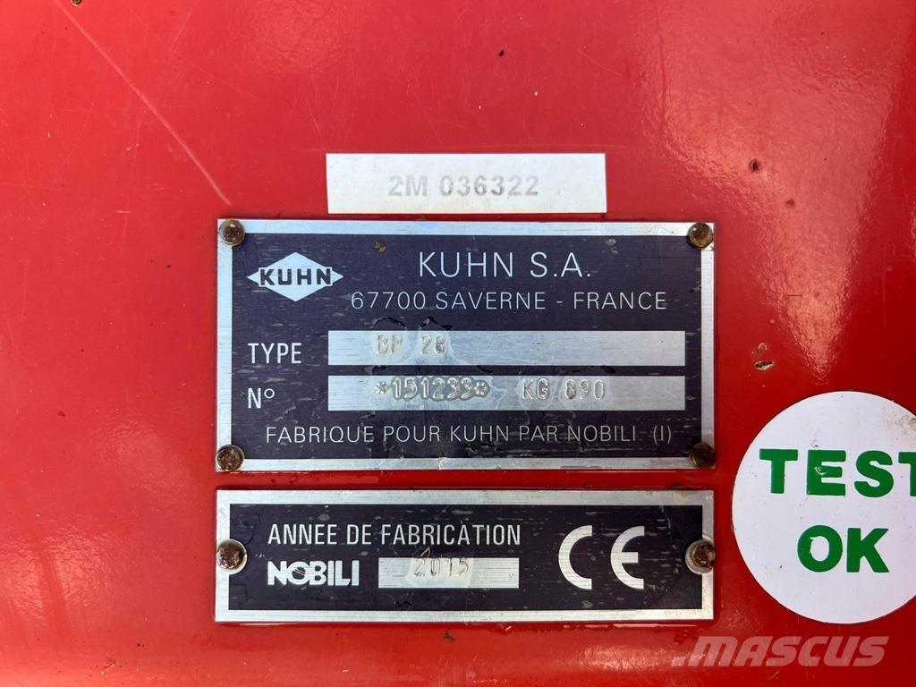 Kuhn BP28 Karjamaade niidukid / pealselõikurid