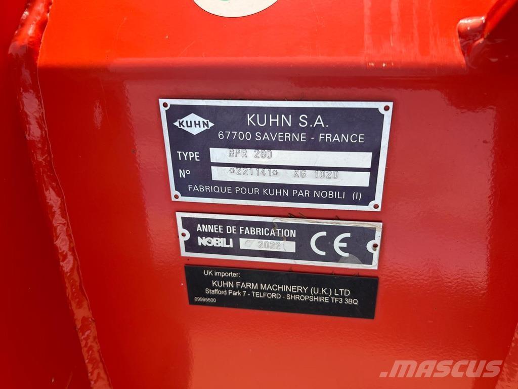 Kuhn BPR280 RH Karjamaade niidukid / pealselõikurid
