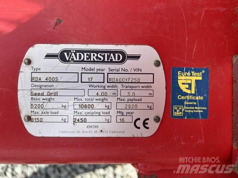 Väderstad RDA400S Külvikud