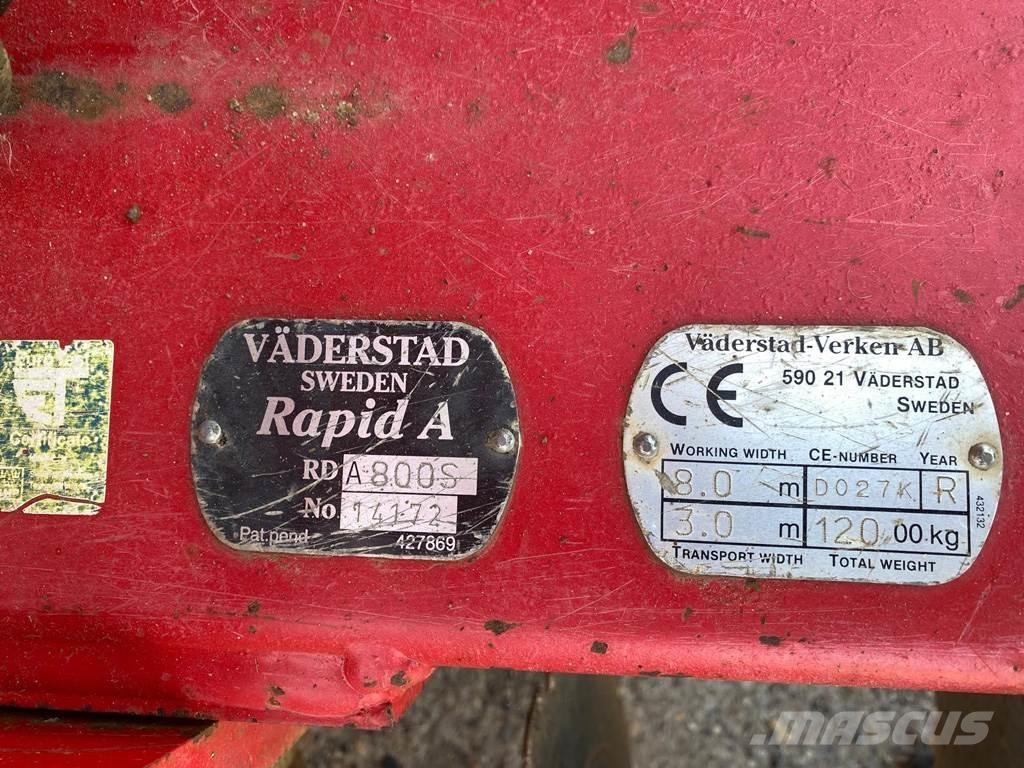 Väderstad RDA800S Külvikud