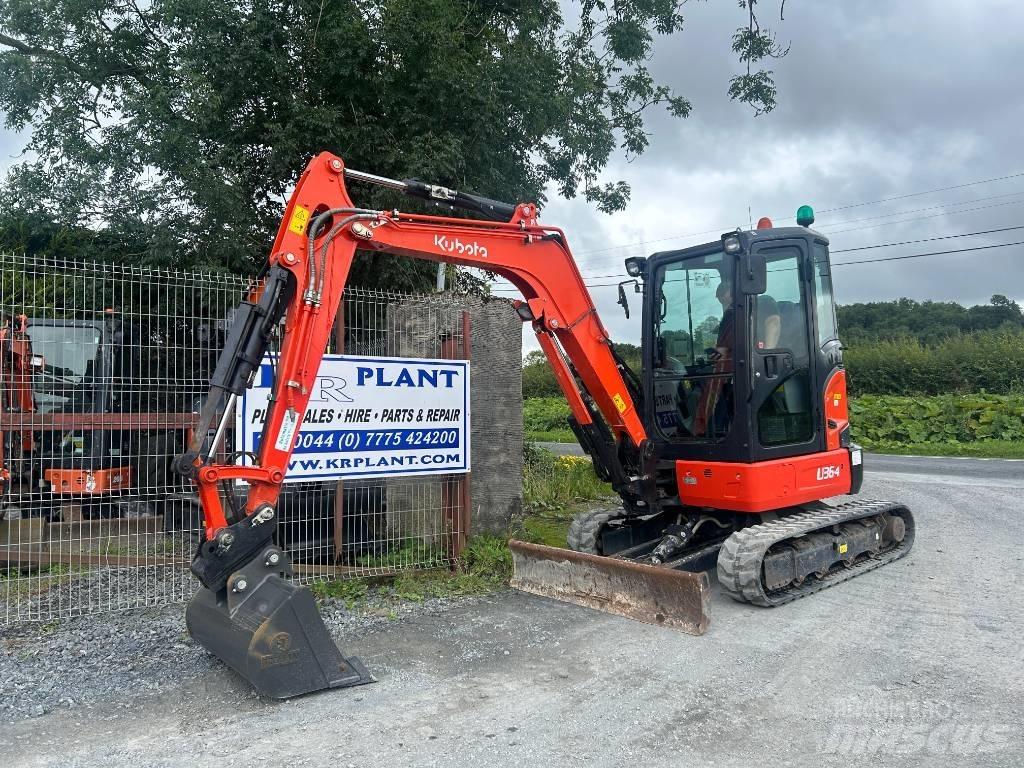 Kubota U 36-4 Miniekskavaatorid < 7 t