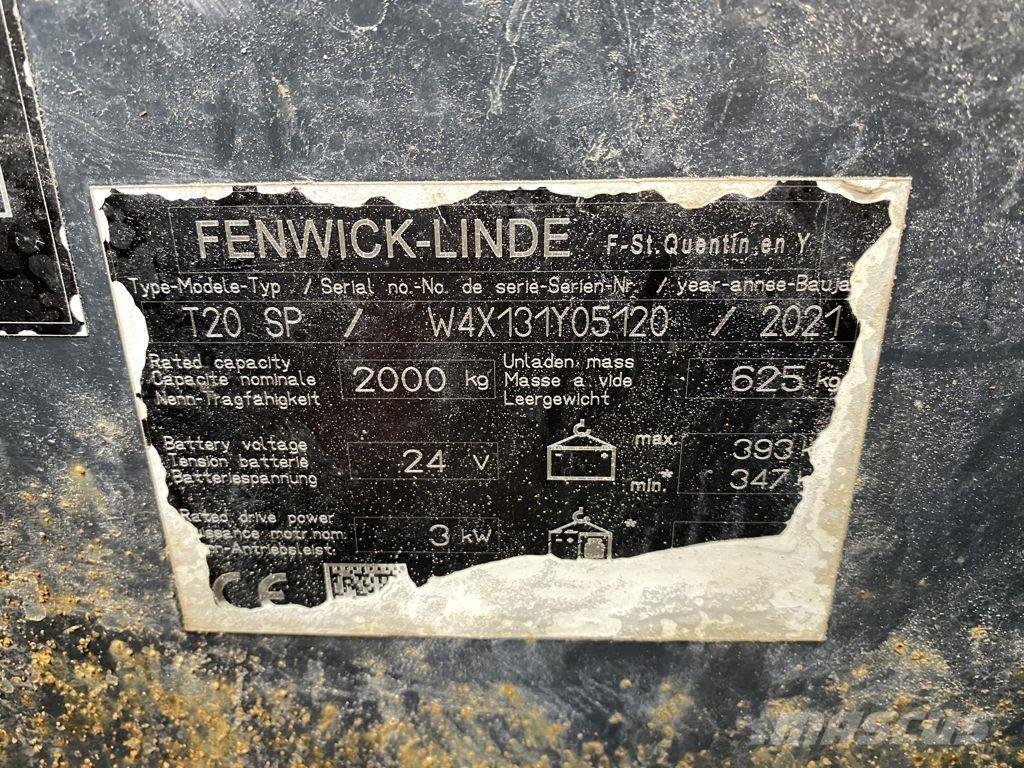 Linde T20SP Platvormiga alusesiirdaja