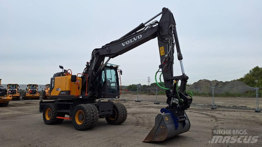 Volvo EWR 170 E Ratasekskavaatorid