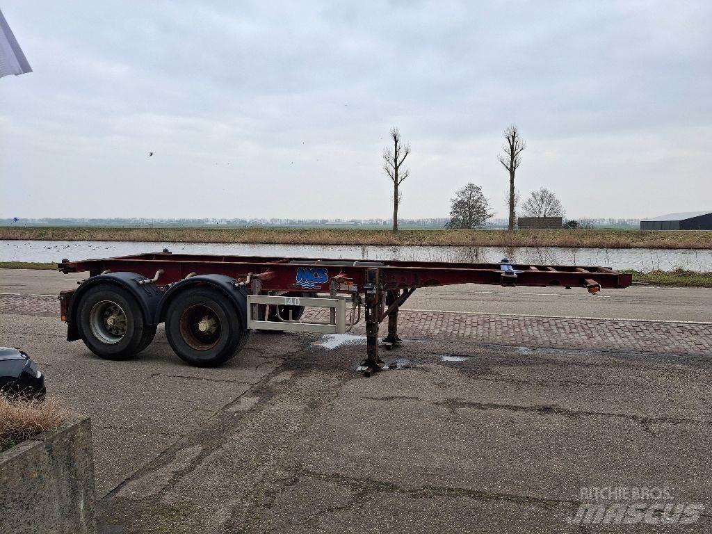 Pacton TXC 230 Konteinerveo poolhaagised