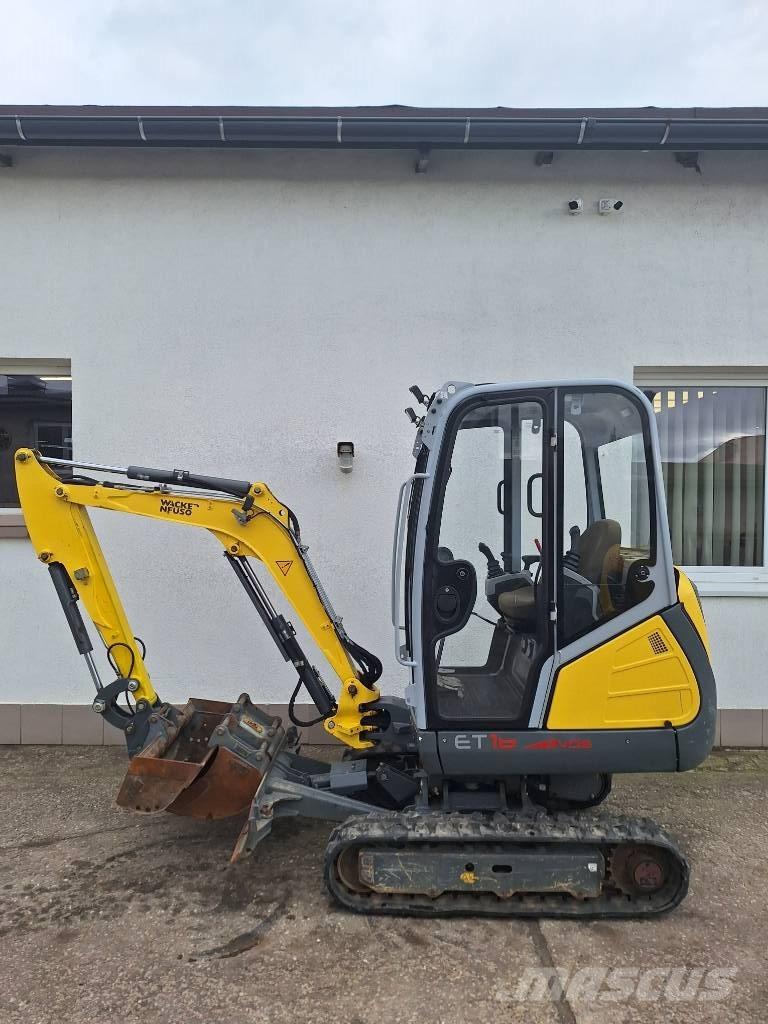 Wacker Neuson ET 18 Roomikekskavaatorid