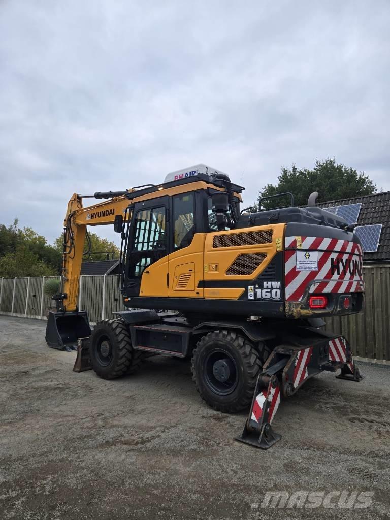 Hyundai HW 160 Ratasekskavaatorid