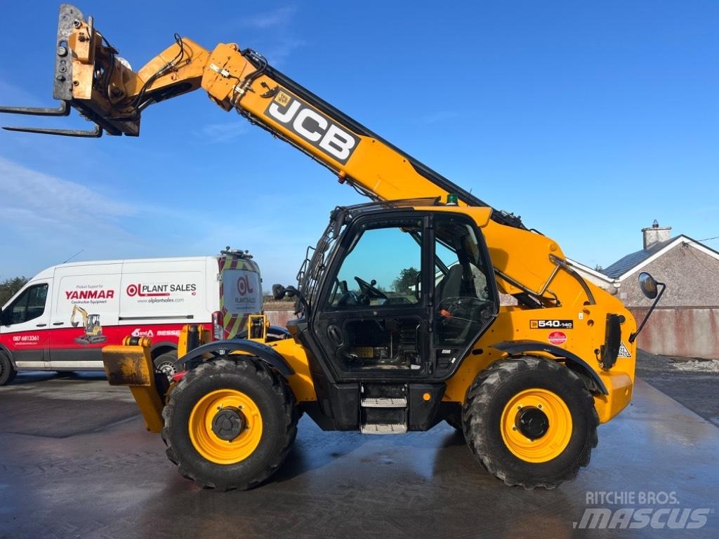 JCB 540-140 Hi Viz Teleskooplaadurid