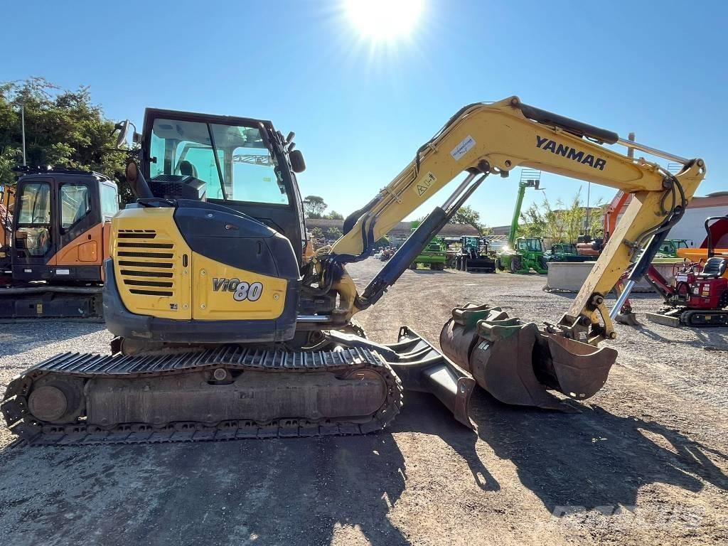 Yanmar Vio 80-1A Väikeekskavaatorid 7t-12t