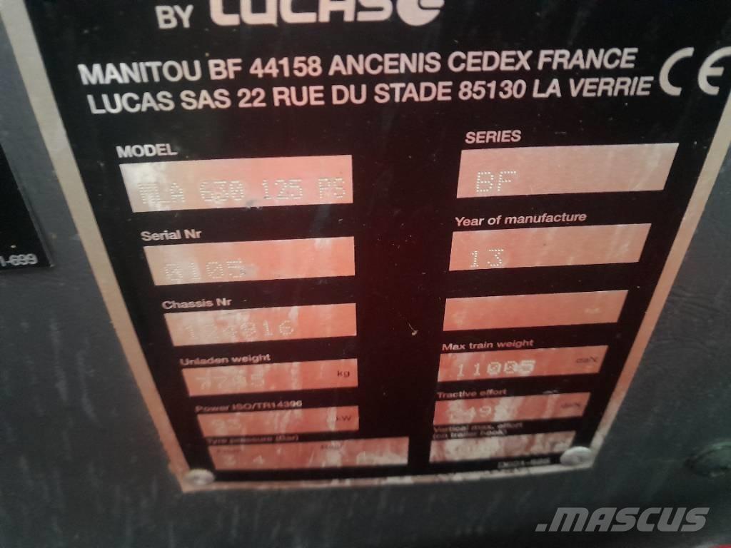 Manitou MLT630-125 Põllumajanduslikud teleskoopkäitlejad