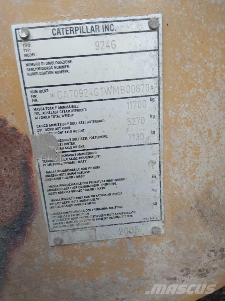 CAT 924 G Rataslaadurid