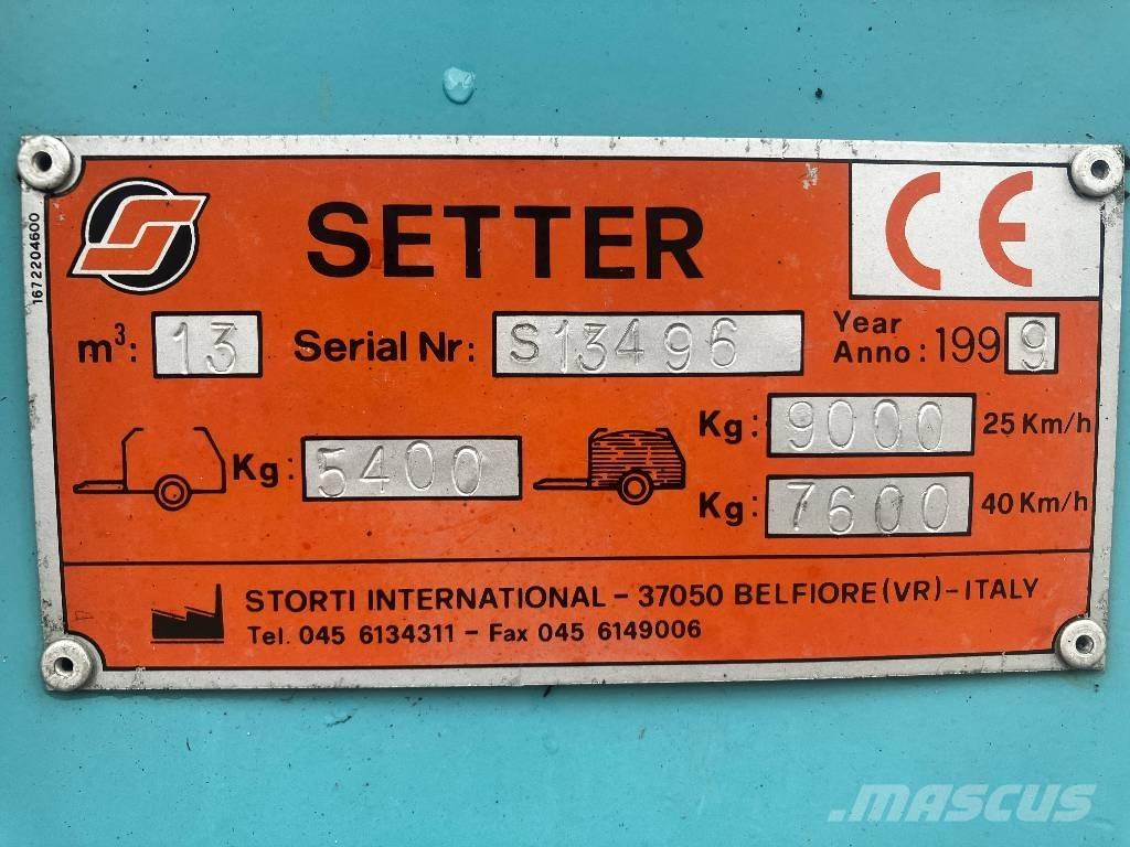 Storti setter ds 130 Tornhoidlate tühjendusseadmed