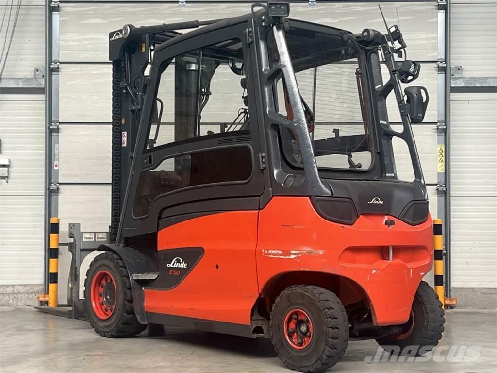 Linde E 50HL-01 Elektritõstukid