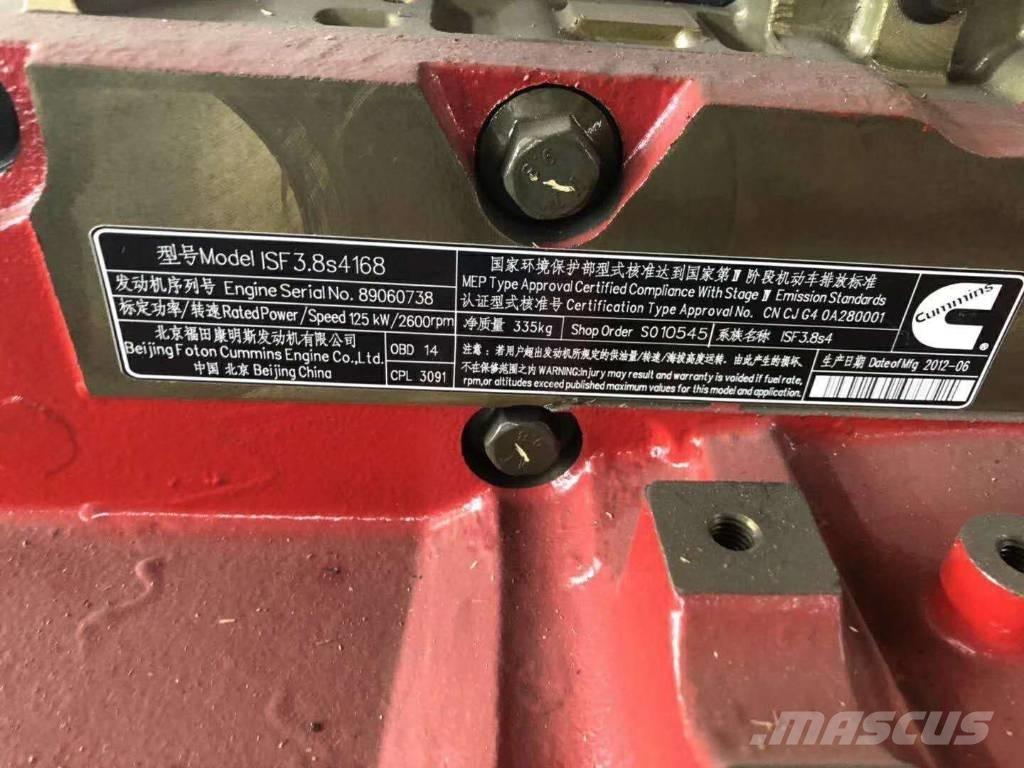 Cummins ISF3.8S4168 Mootorid