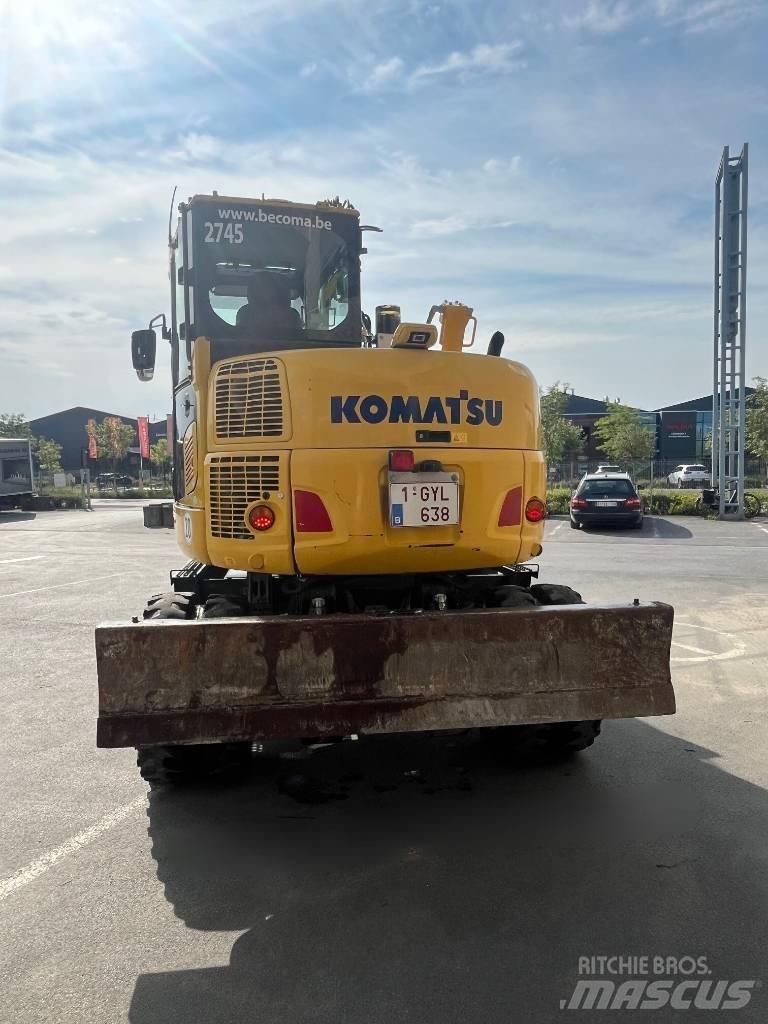 Komatsu PW98MR-10 Ratasekskavaatorid