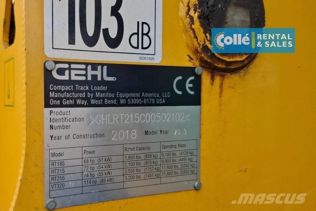Gehl RT215 | 2018 Roomiklaadurid