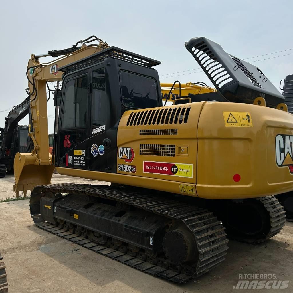 CAT 315 D Roomikekskavaatorid