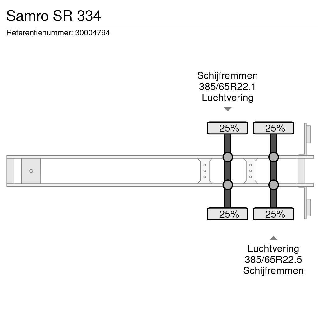 Samro SR 334 Furgoonpoolhaagised