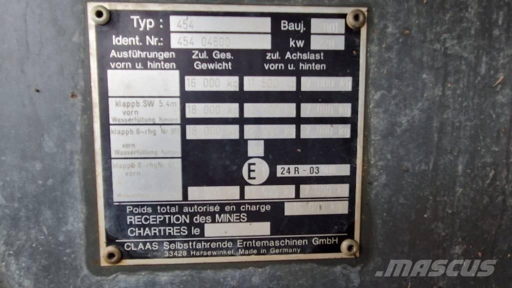 CLAAS lexion 460 Teraviljakombainid