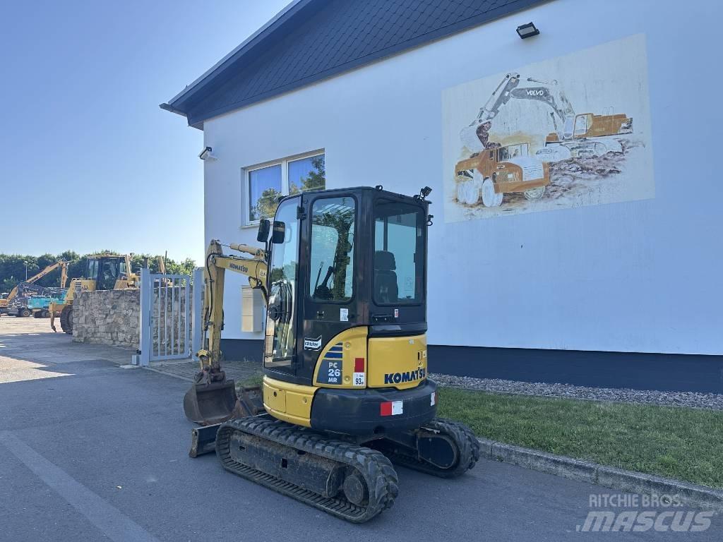 Komatsu PC 26 MR-3 Miniekskavaatorid < 7 t