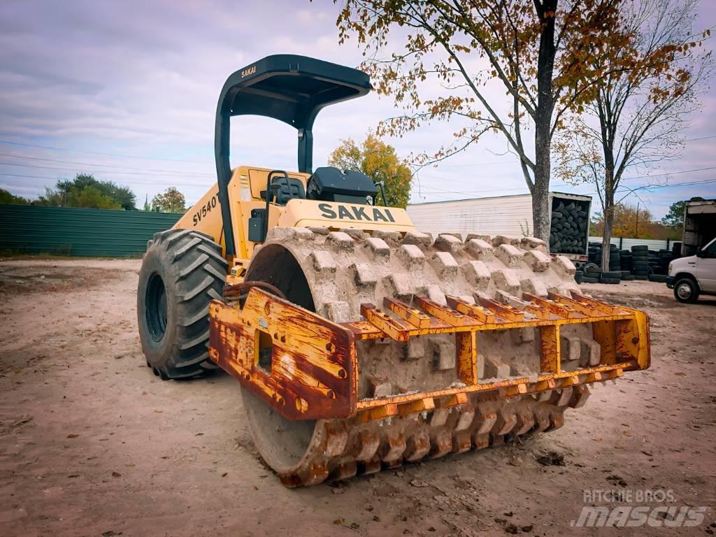 Sakai SV 540 T Ühe trumliga rullid