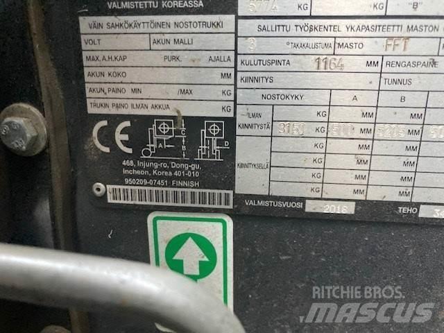 Doosan D35C-7 Diiseltõstukid