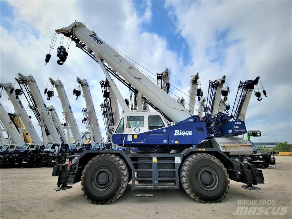 Tadano GR-750XL Raske maastiku tõstukid