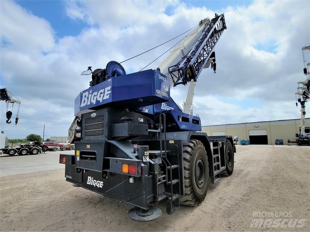 Tadano GR-750XL Raske maastiku tõstukid