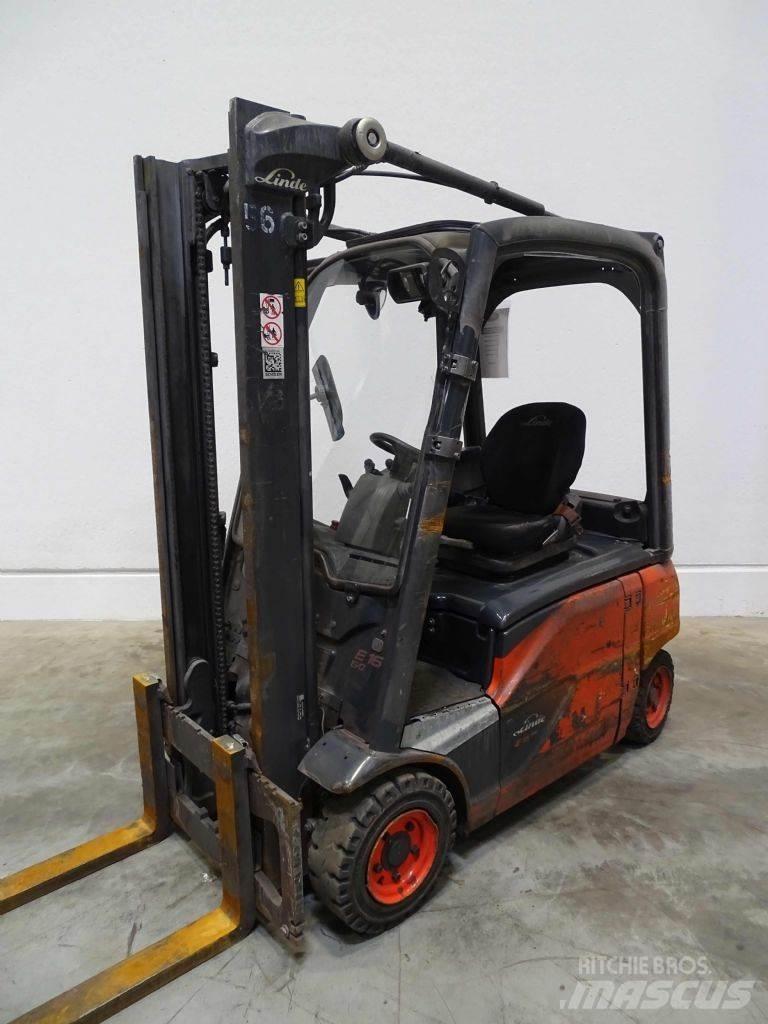 Linde E16P-02 Elektritõstukid
