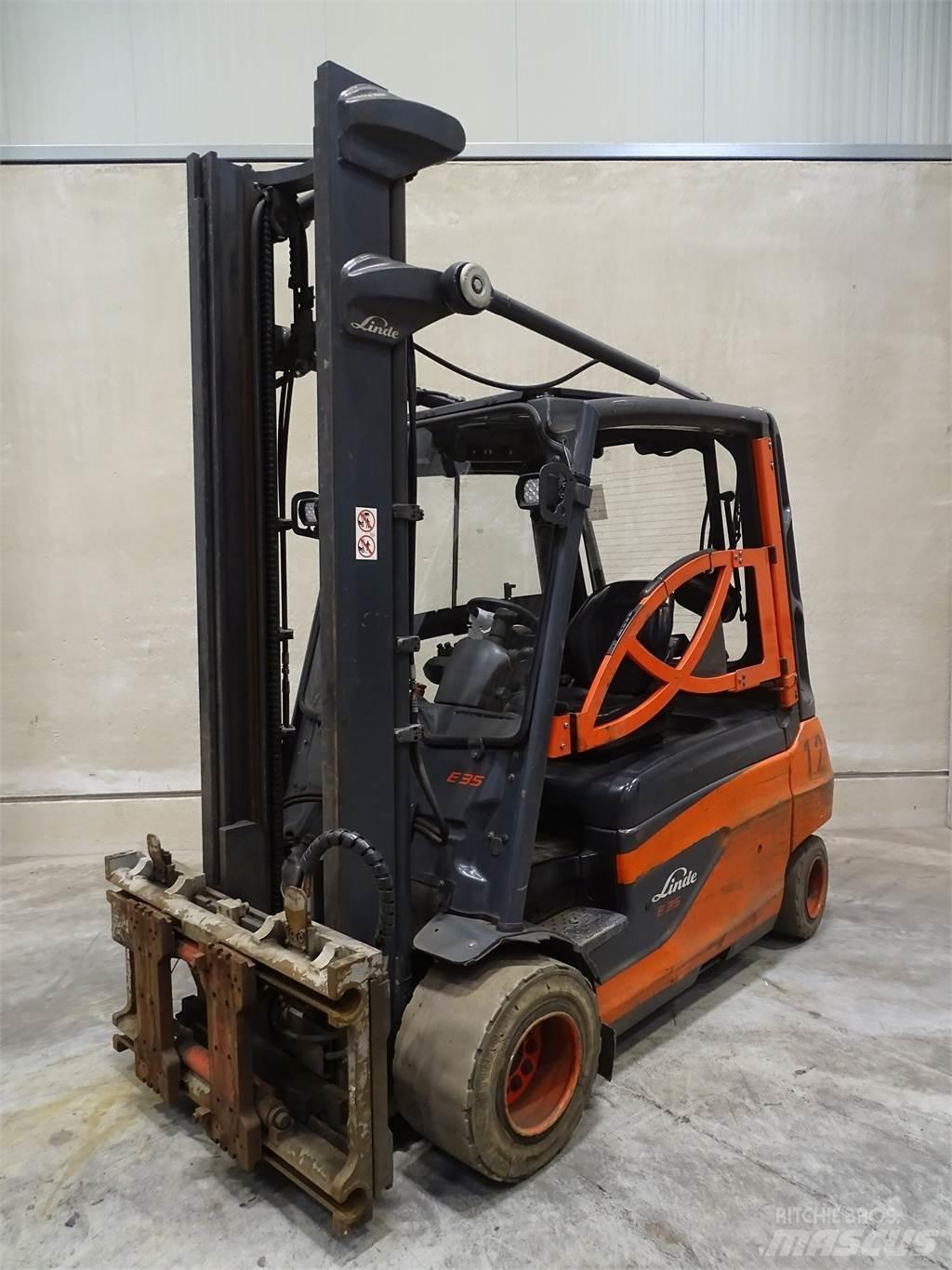 Linde E35L-01 Elektritõstukid