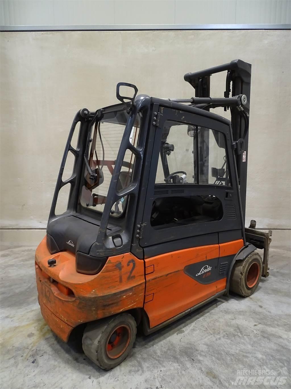 Linde E35L-01 Elektritõstukid