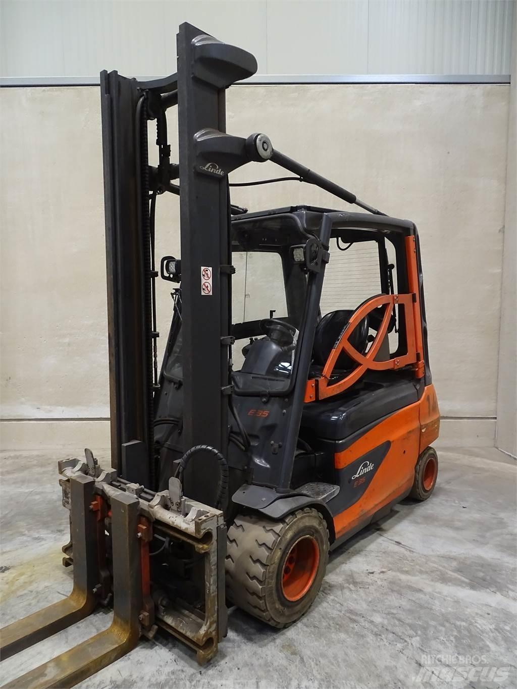 Linde E35L-01 Elektritõstukid