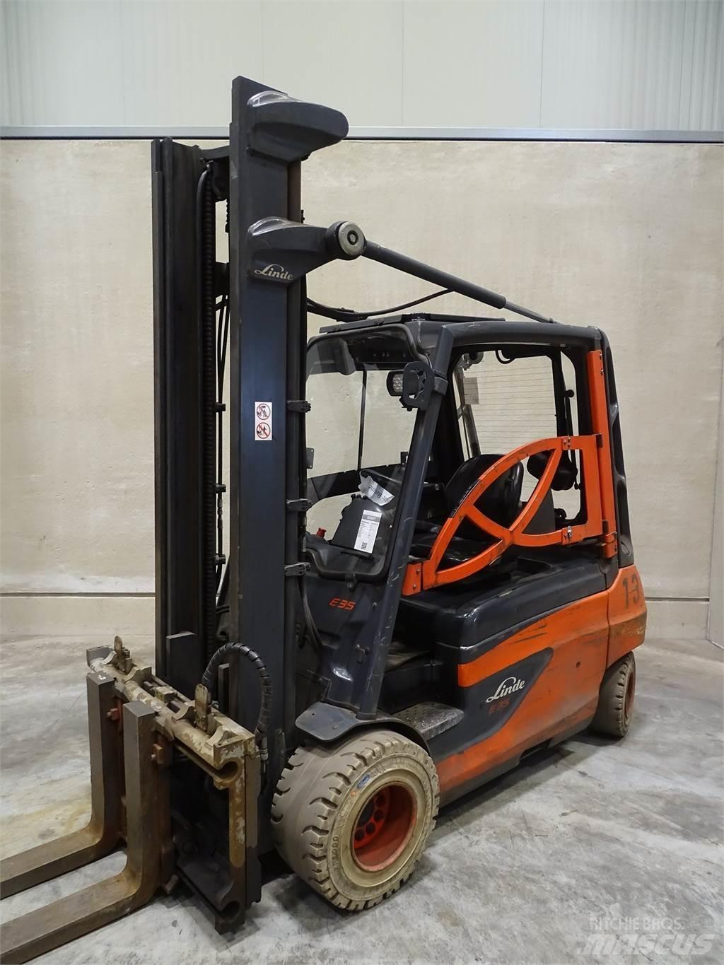 Linde E35L-01 Elektritõstukid
