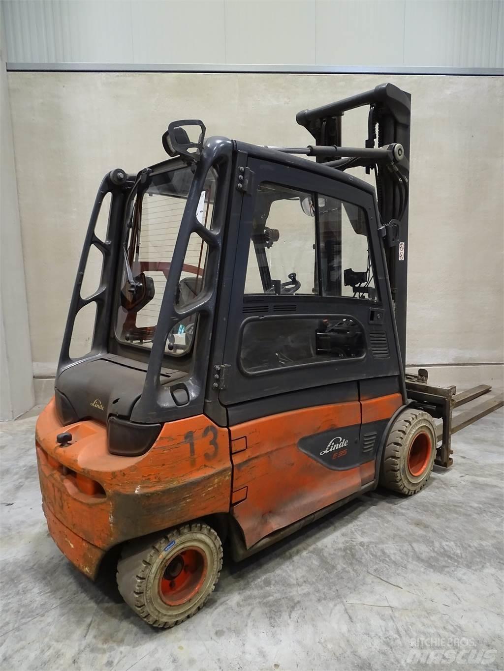 Linde E35L-01 Elektritõstukid