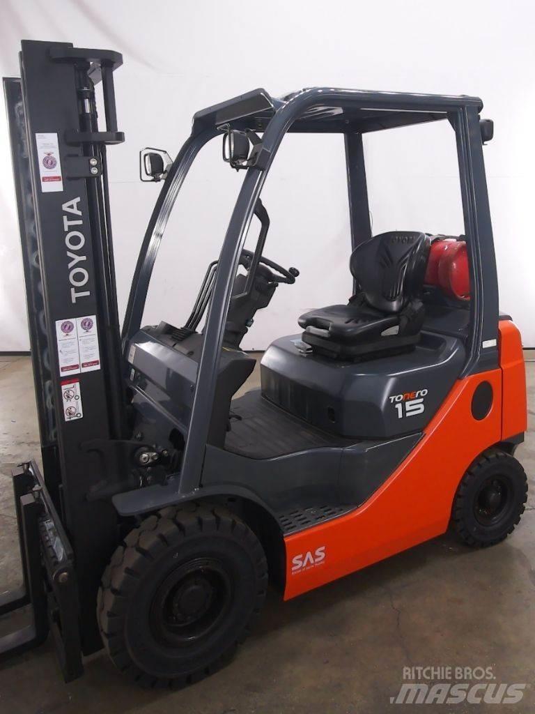 Toyota 02-8FGF15 Gaasitõstukid