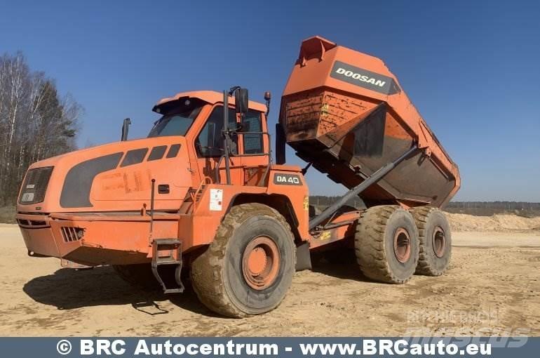 Doosan DA 40 Liigendraamiga pinnaseveokid