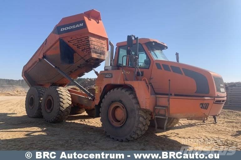 Doosan DA 40 Liigendraamiga pinnaseveokid