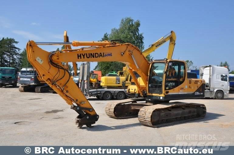 Hyundai R220LC-9A Roomikekskavaatorid