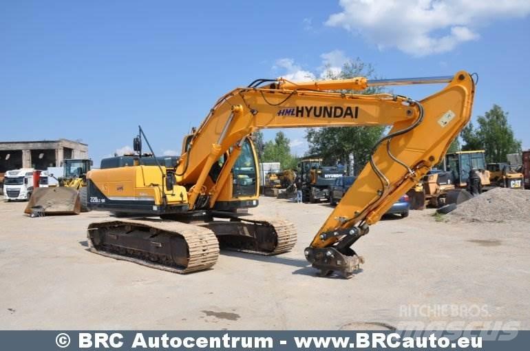Hyundai R220LC-9A Roomikekskavaatorid