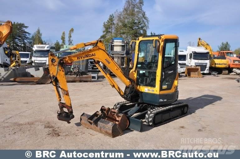 Hyundai R25Z-9AK Miniekskavaatorid < 7 t
