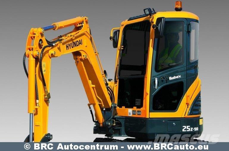 Hyundai R25Z-9AK Miniekskavaatorid < 7 t