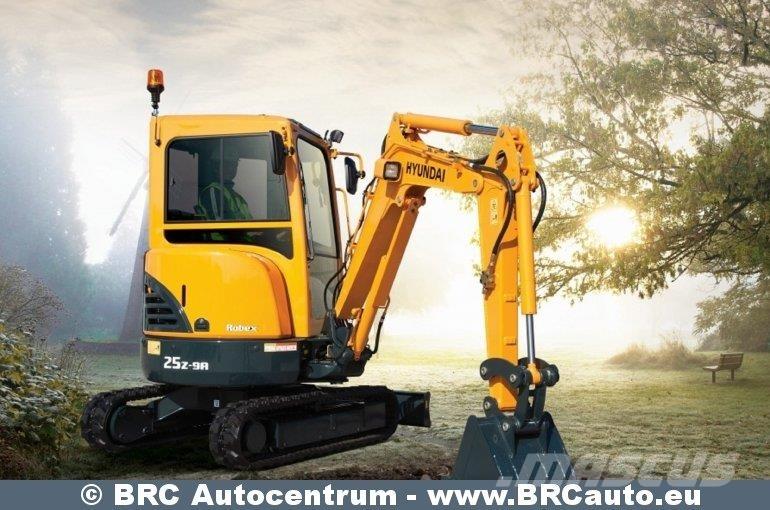 Hyundai R25Z-9AK Miniekskavaatorid < 7 t