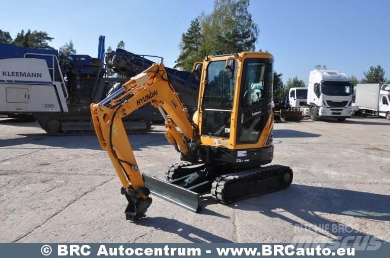 Hyundai R25Z-9AK Miniekskavaatorid < 7 t